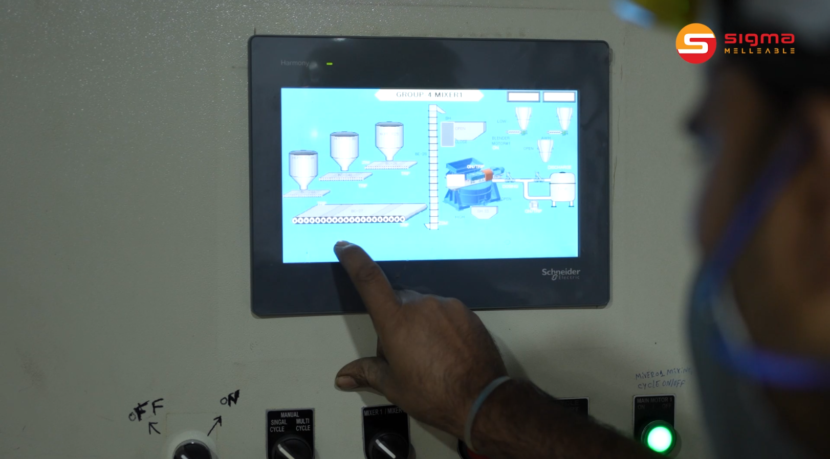 SAND PLANT PLC SYSYTEM